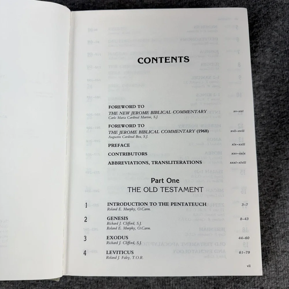 Vintage New Jerome Biblical Commentary Brown Fitzmyer Murphy Gray HC Prentice‎